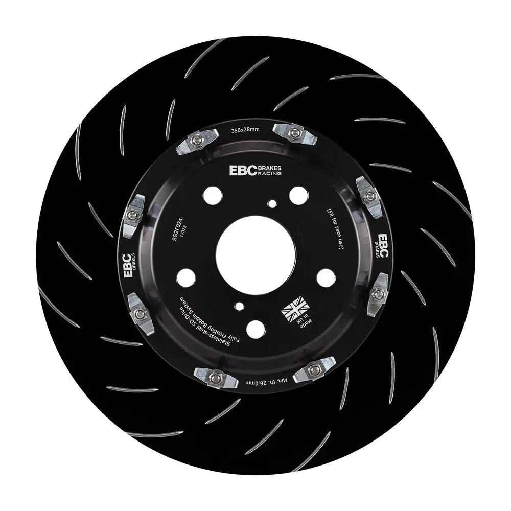 Ebc Brakes Racing 2-Piece Floating Front Brake Disc Rotors (Pair) Yaris Gr 1