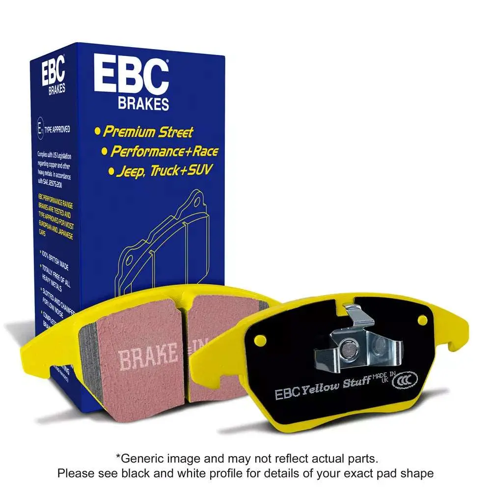 Ebc Brakes Yellowstuff Front Brake Pads E9x M3 1