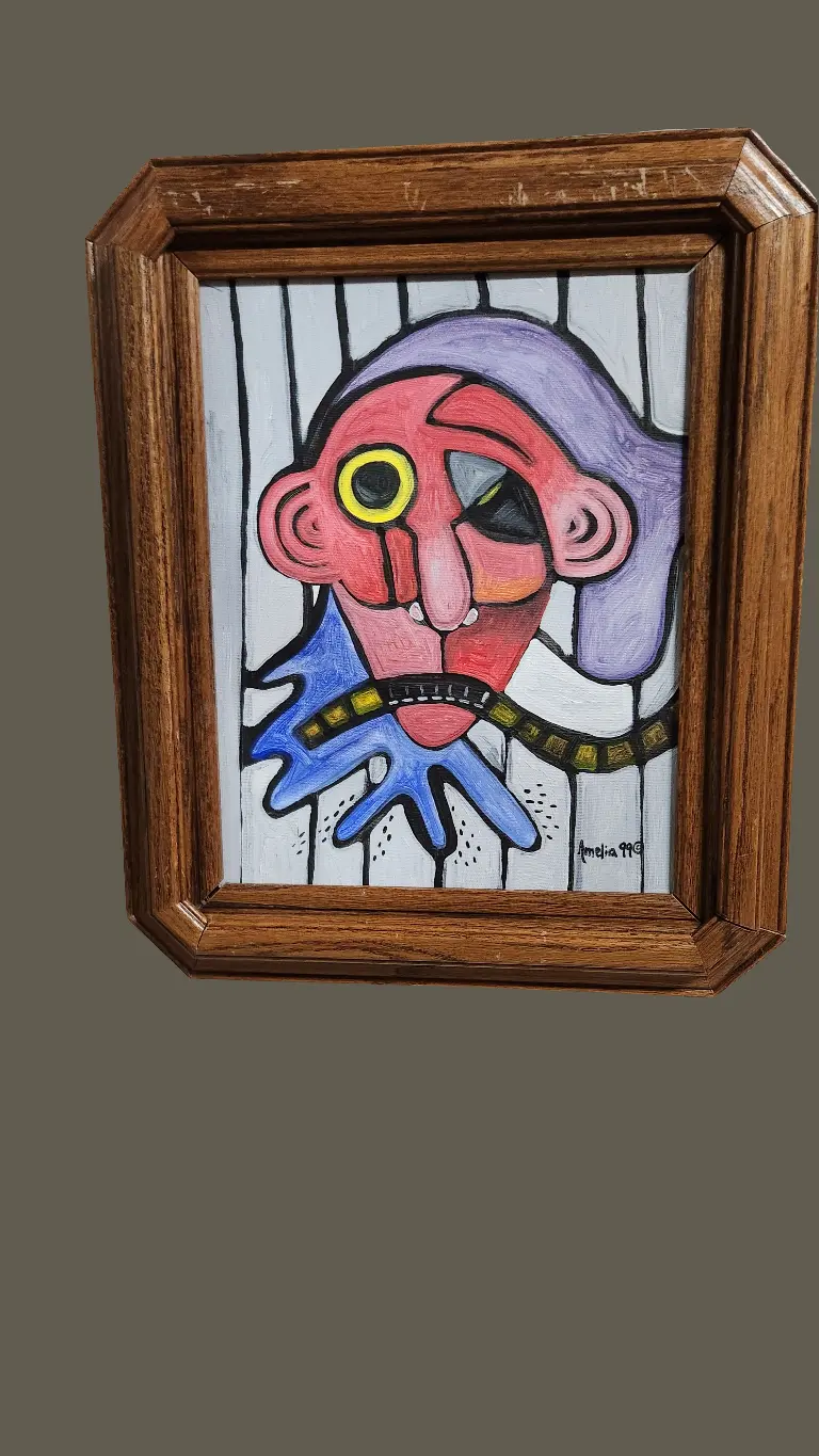Small Amelia Shipman Abstract Painting 1