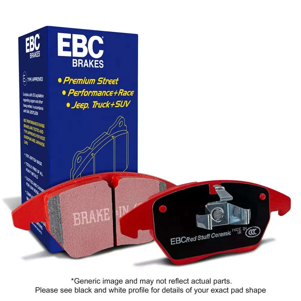 Ebc Brakes Redstuff Front Brake Pads F87 M2/M2c; F8x M3+M4 1