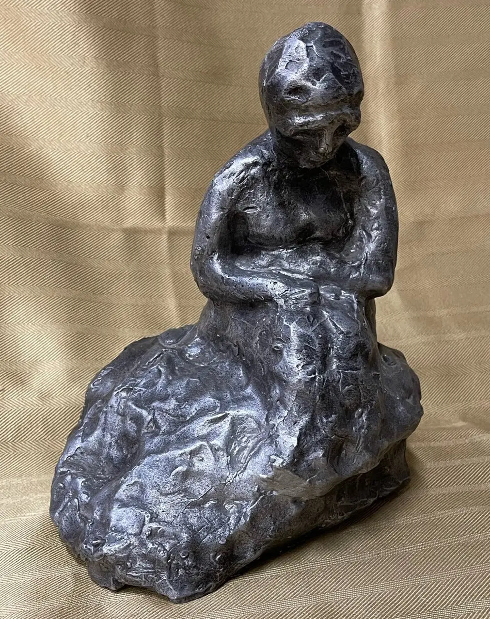 Aluminum Lady Sculpture 1