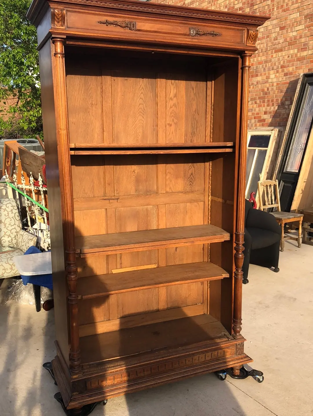 As Found Louis Xvi Transitional Bookcase 1