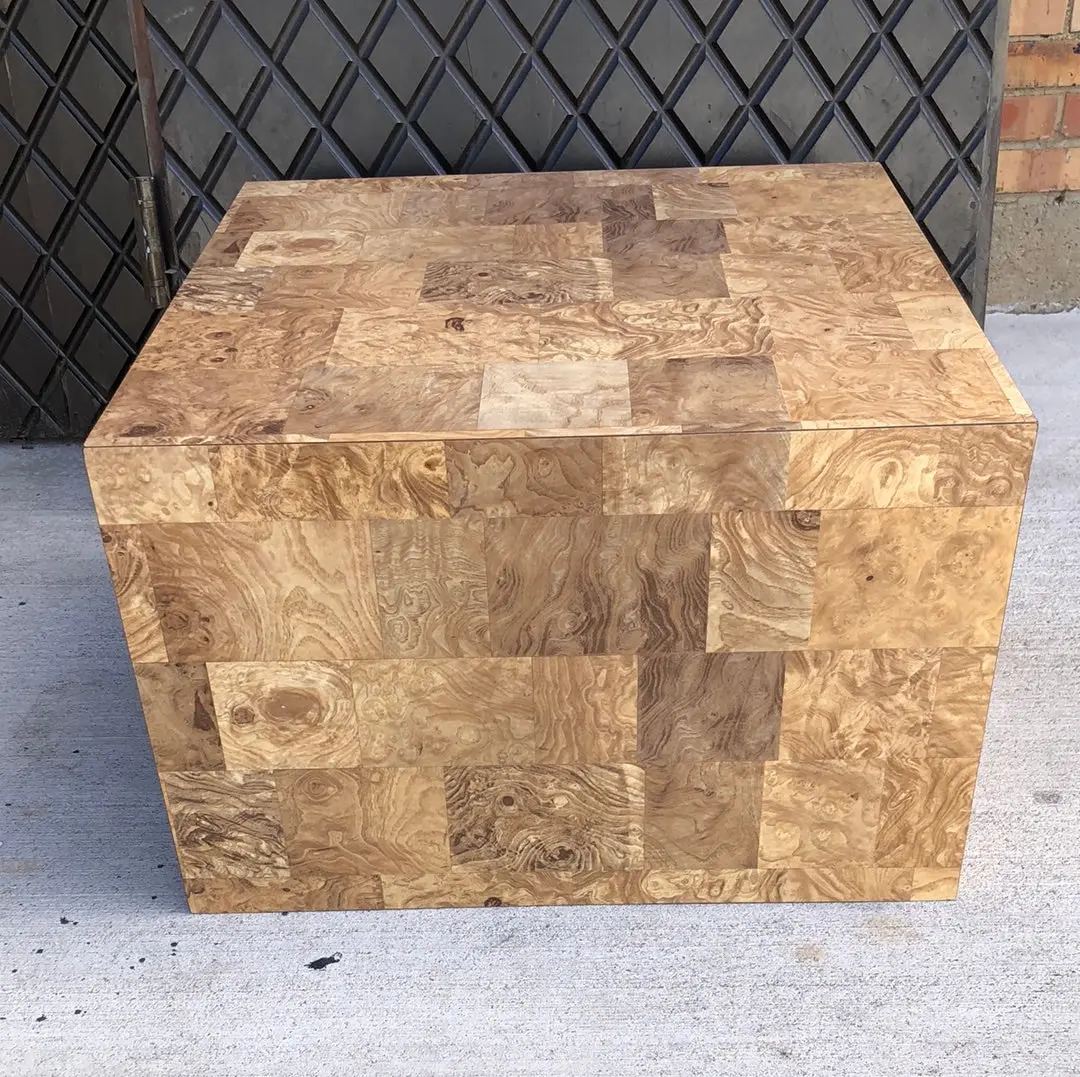 Mid-Century Cube Style Table 1