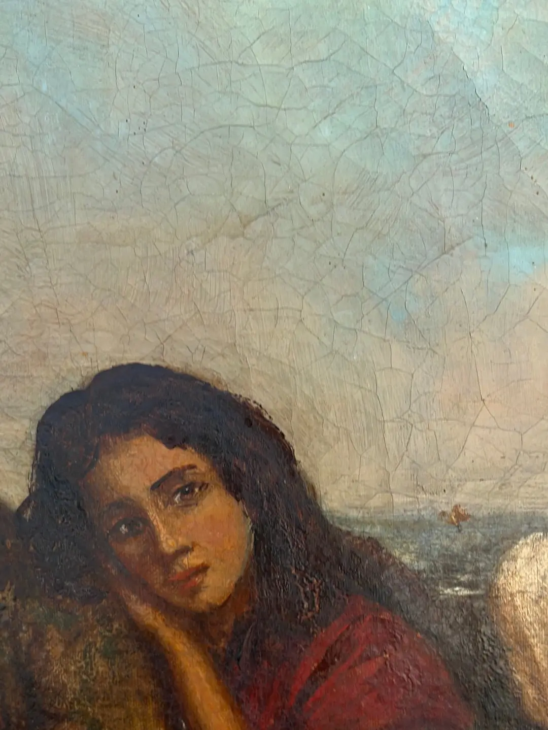 19Th Century Traveling Family Painting 1