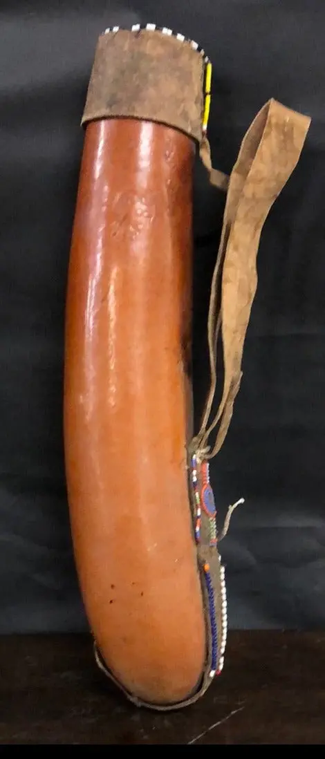 Leather Gourd Carrier 1