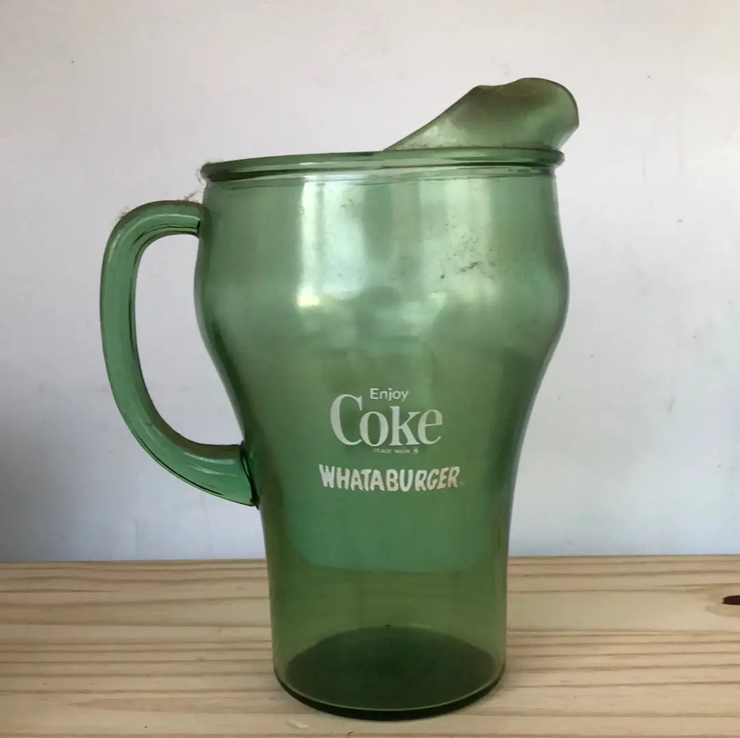 Large Whataburger Coca-Cola Pitcher 1