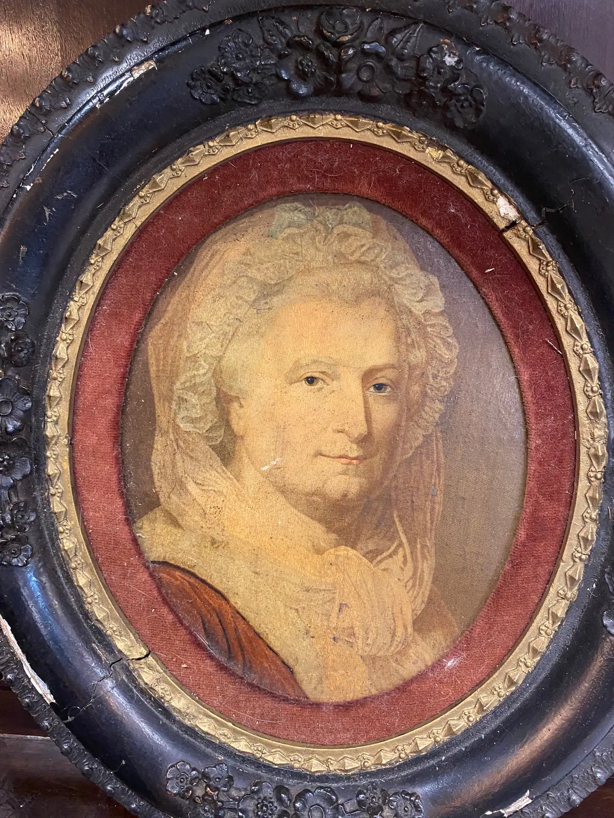 Pair Of Martha And George Washington Print 1