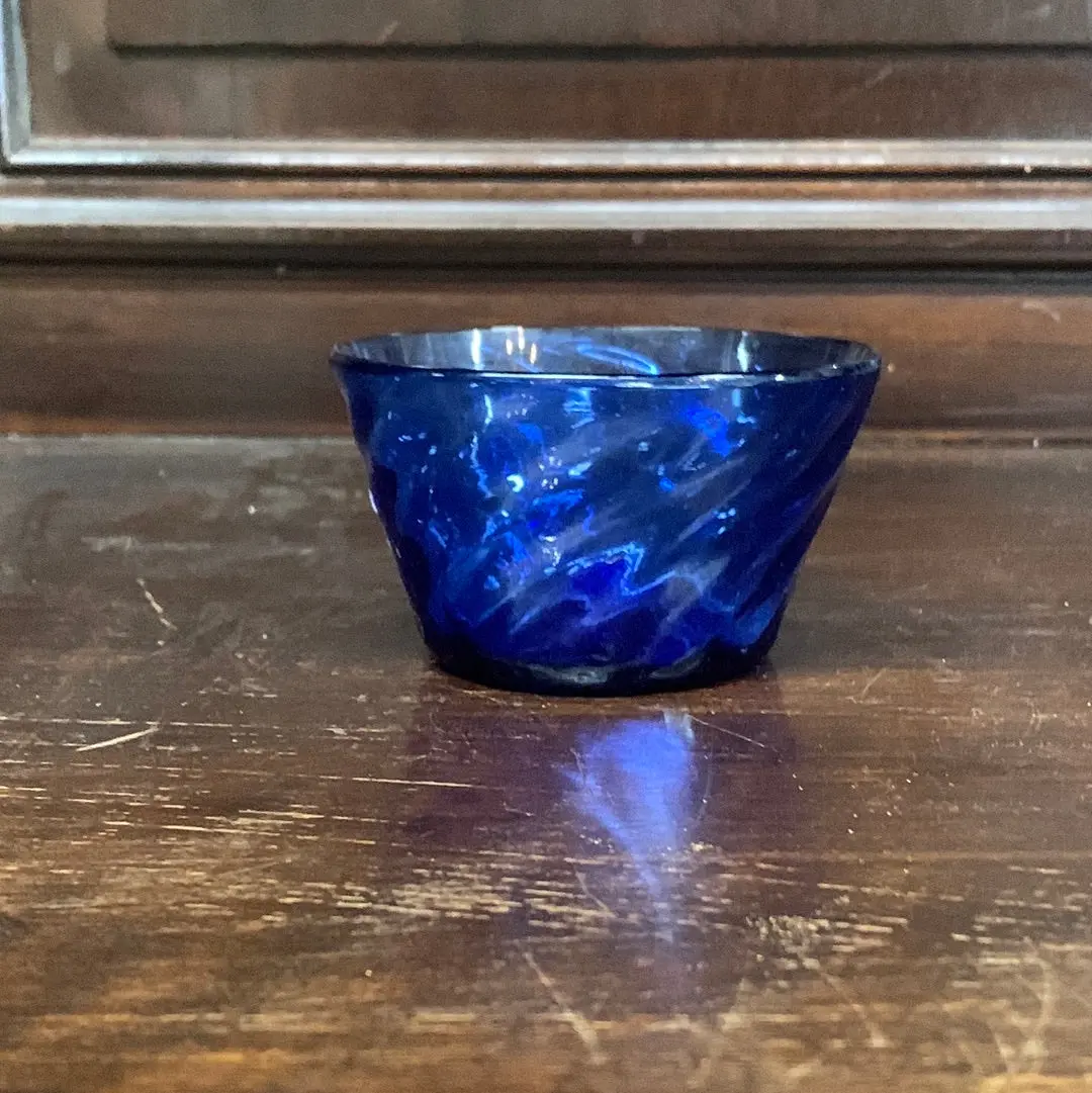 Small Cobalt Blue Dish 1