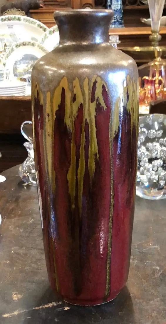 Drip Glaze Pottery Vase 1