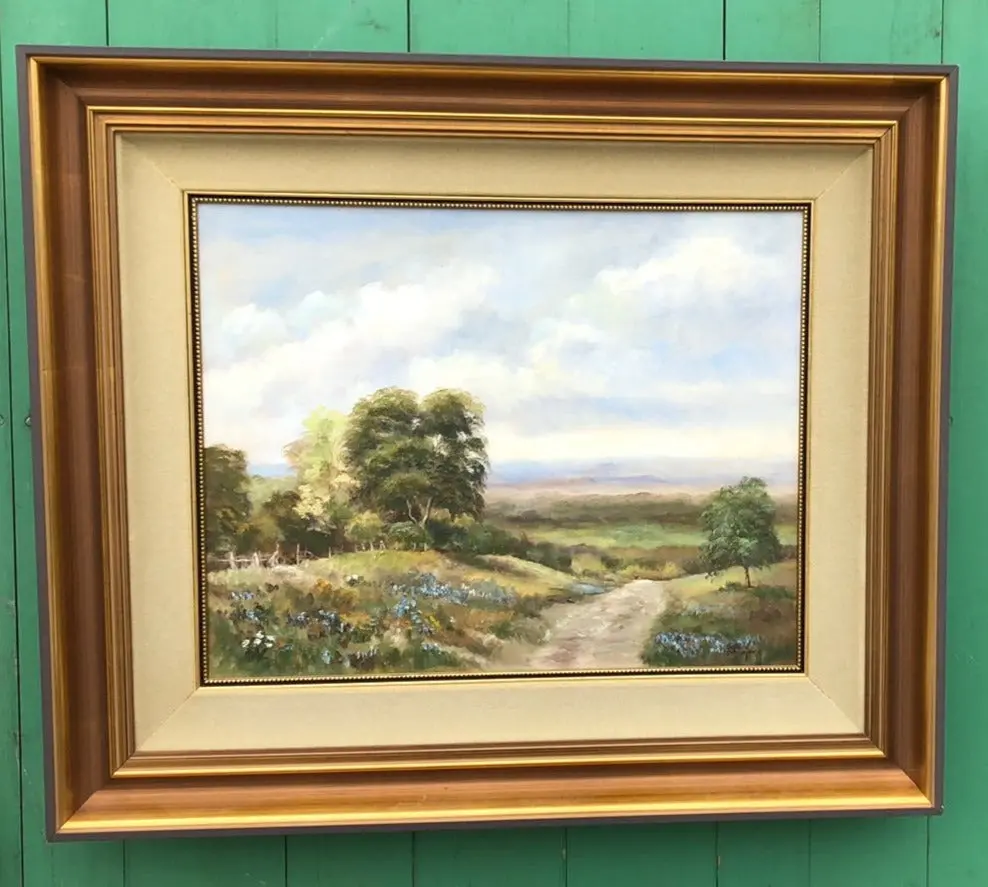 Bluebonnet Oil Painting By Sylvia Dinsmore 1