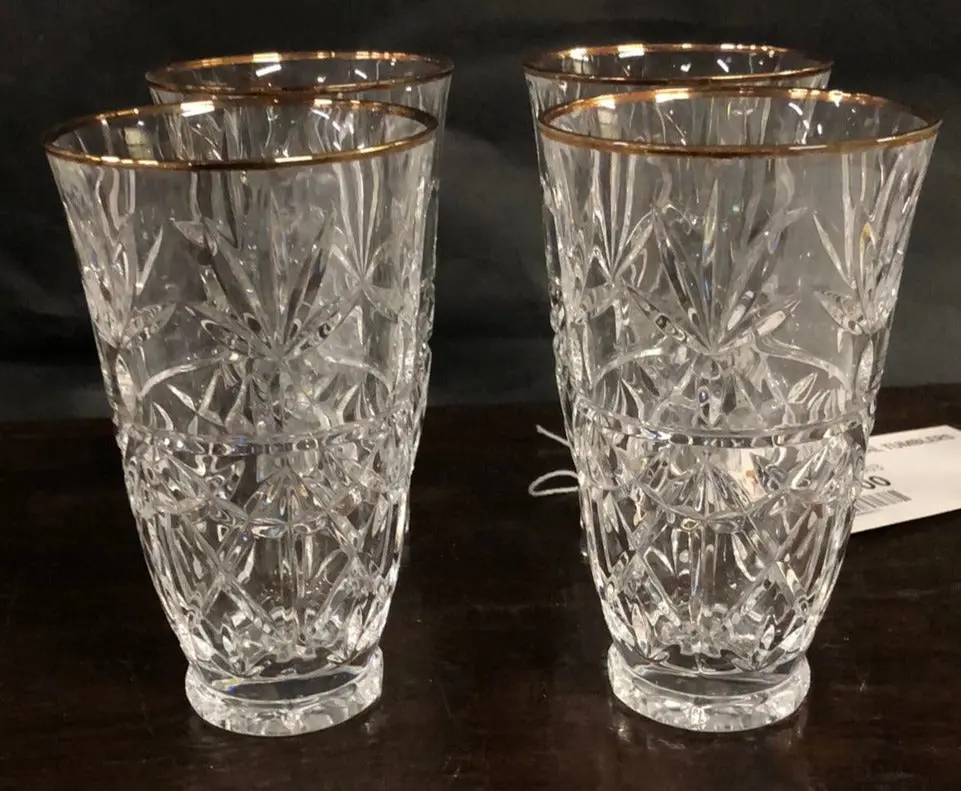Set Of 4 Crystal Tumblers 1