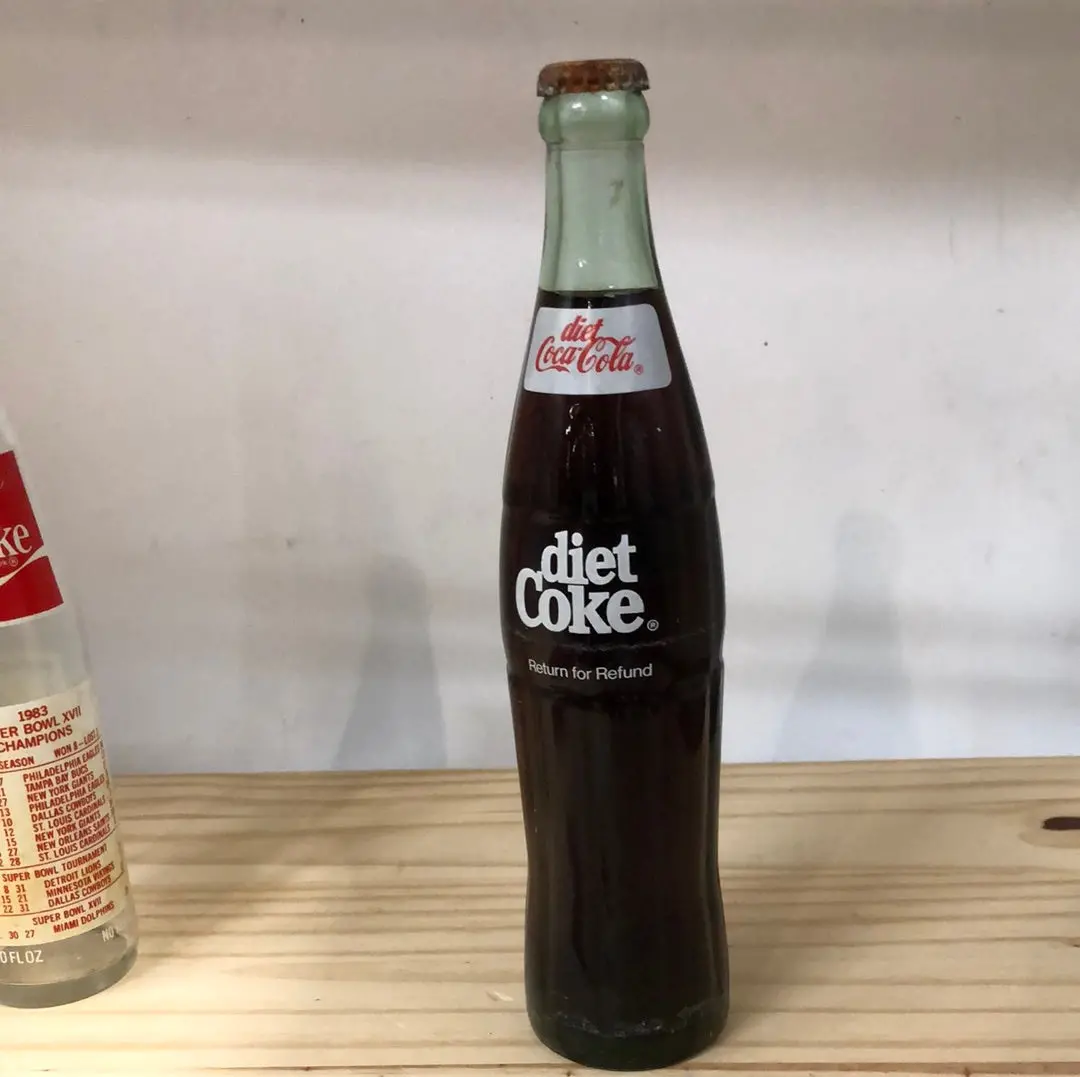 Large Bottle Of Vintage Diet Coke 1