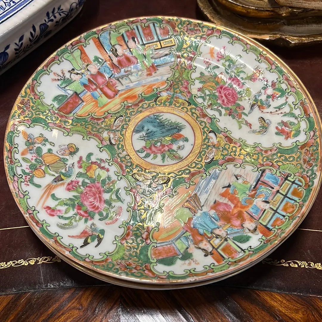 Rose Famille Plate - Each 1