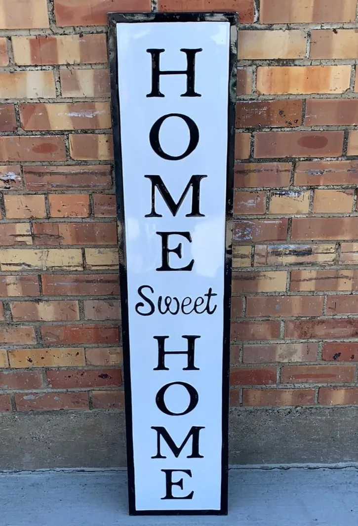 Large Home Sweet Home Tin Sign 1
