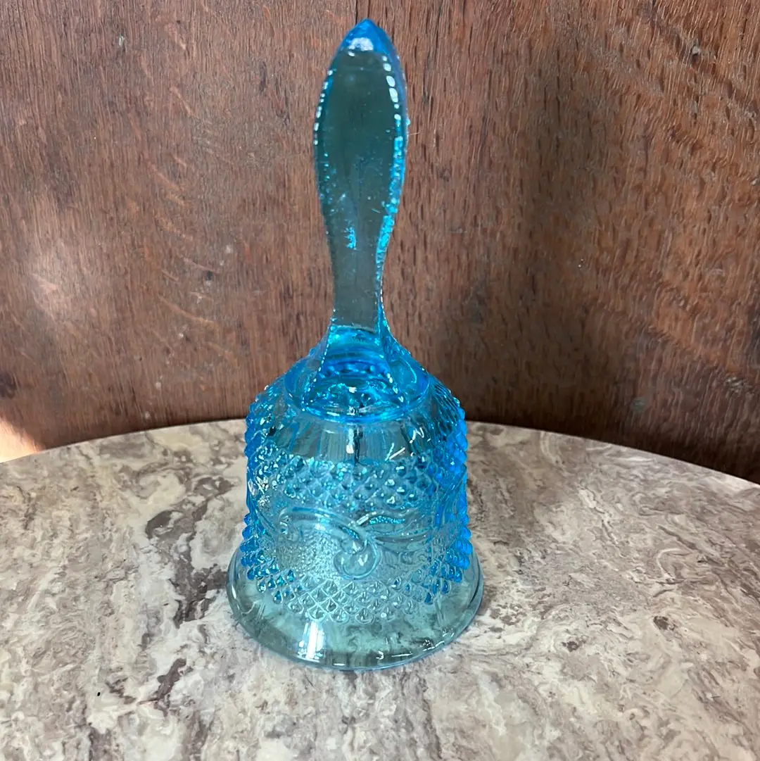 Made In Italy Blue Glass Bell 1