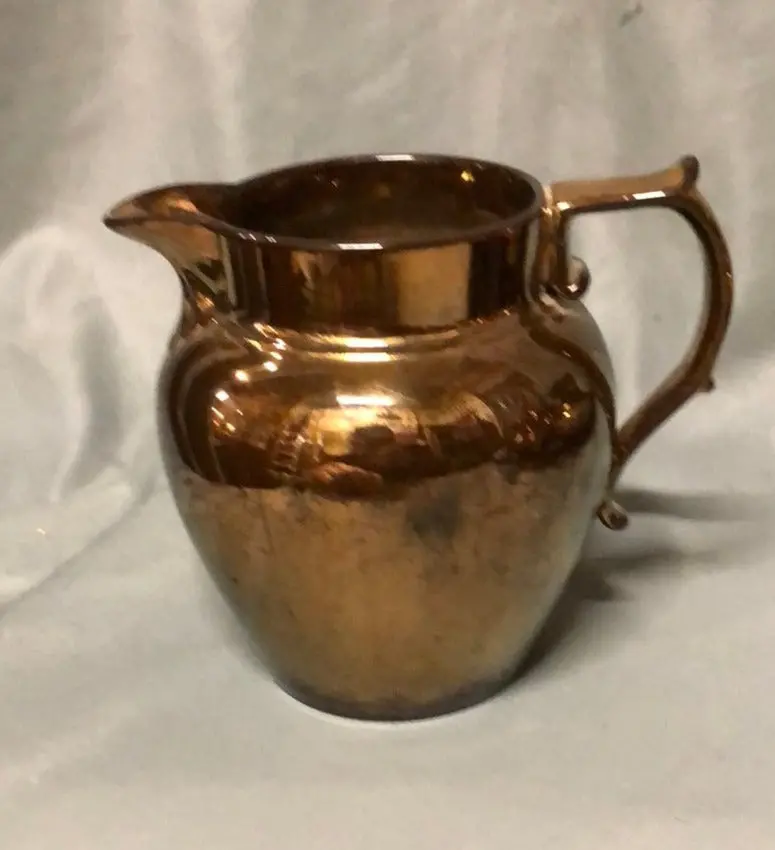 Simple Copper Luster Pitcher 1