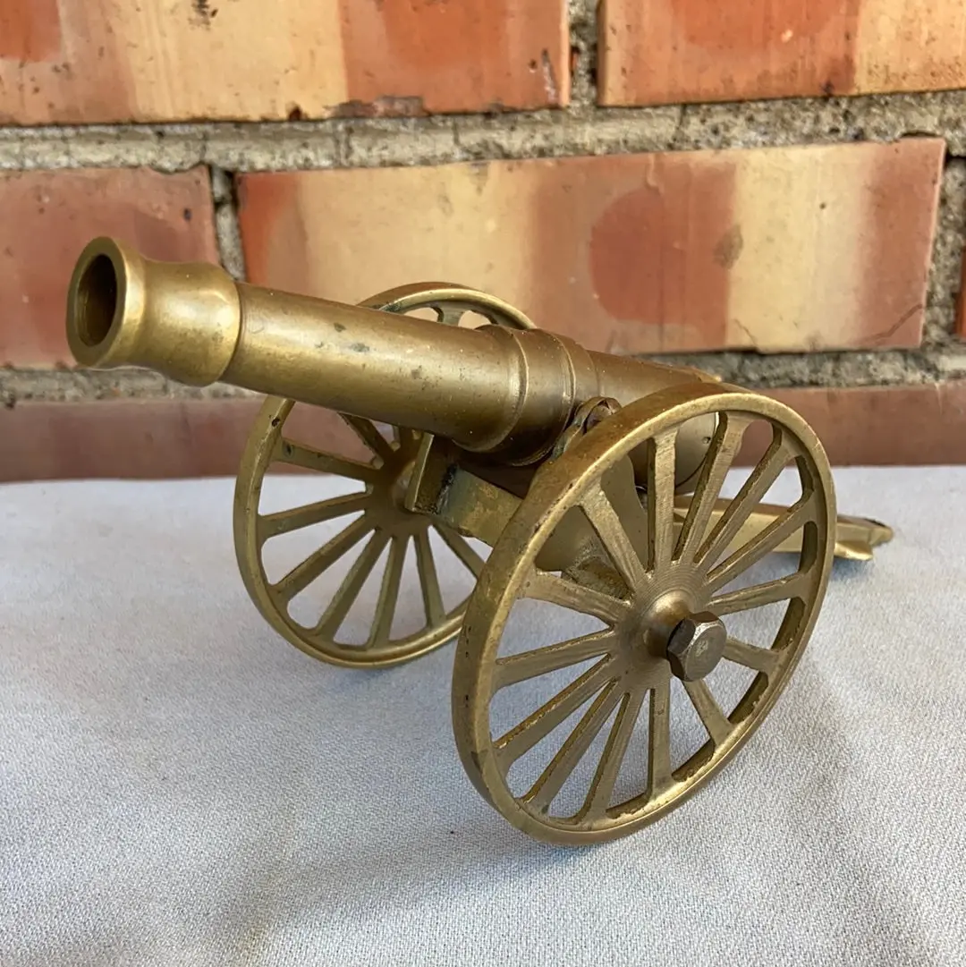 Small Brass Cannon 1