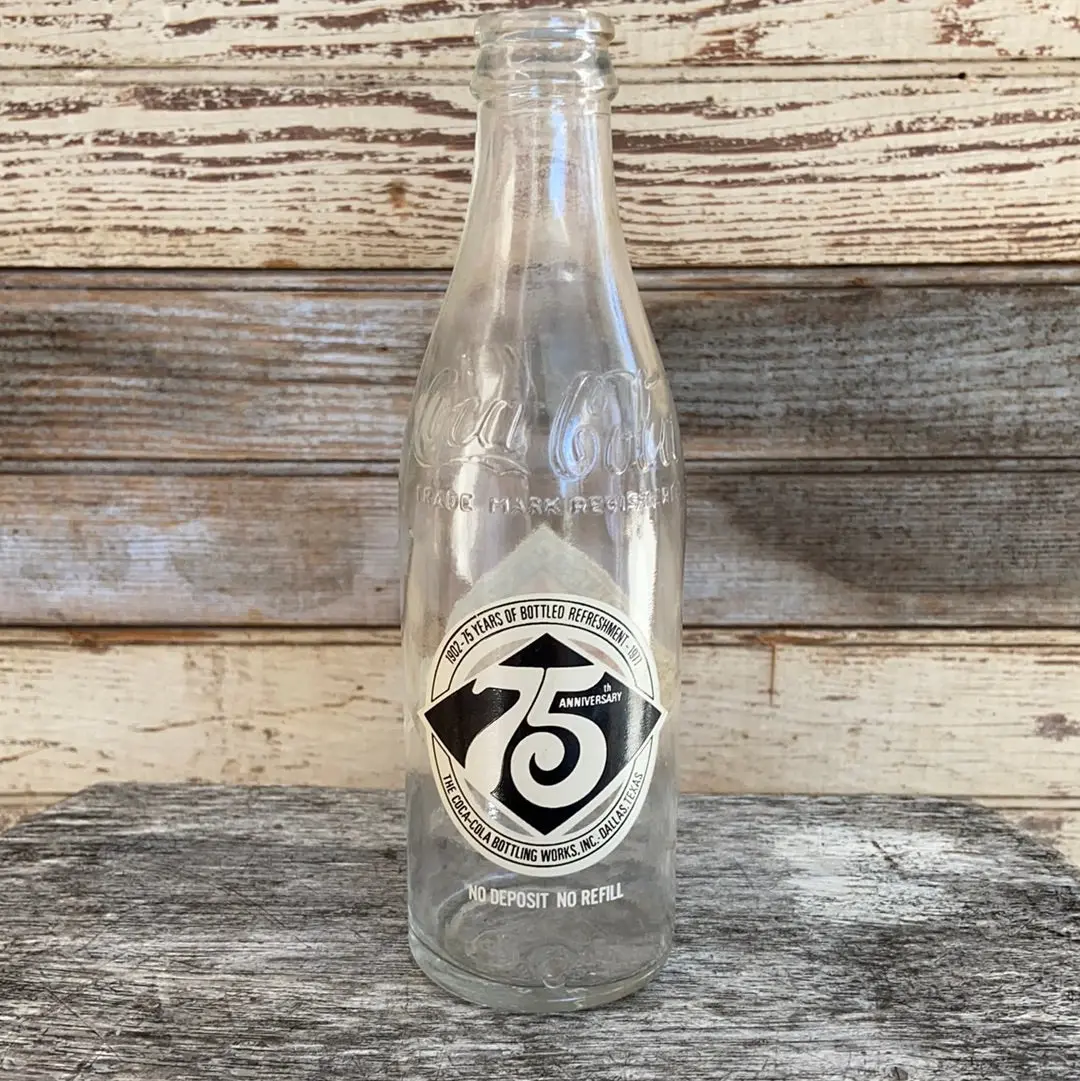 75H Anniversary Coke Bottle 1