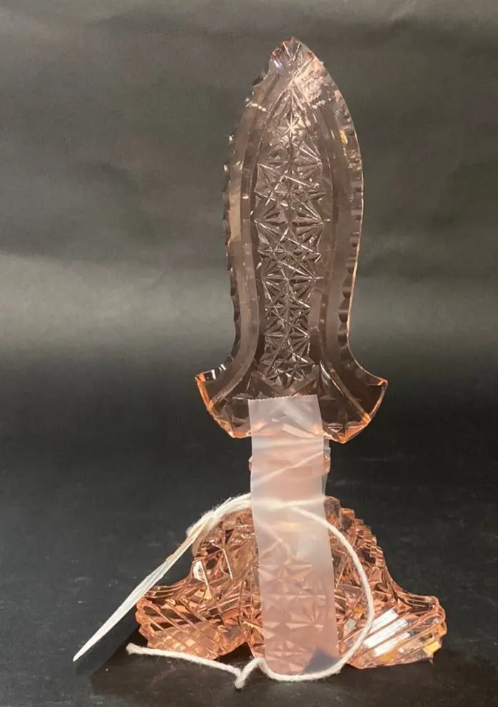 Pink Crystal Perfume Bottle 1
