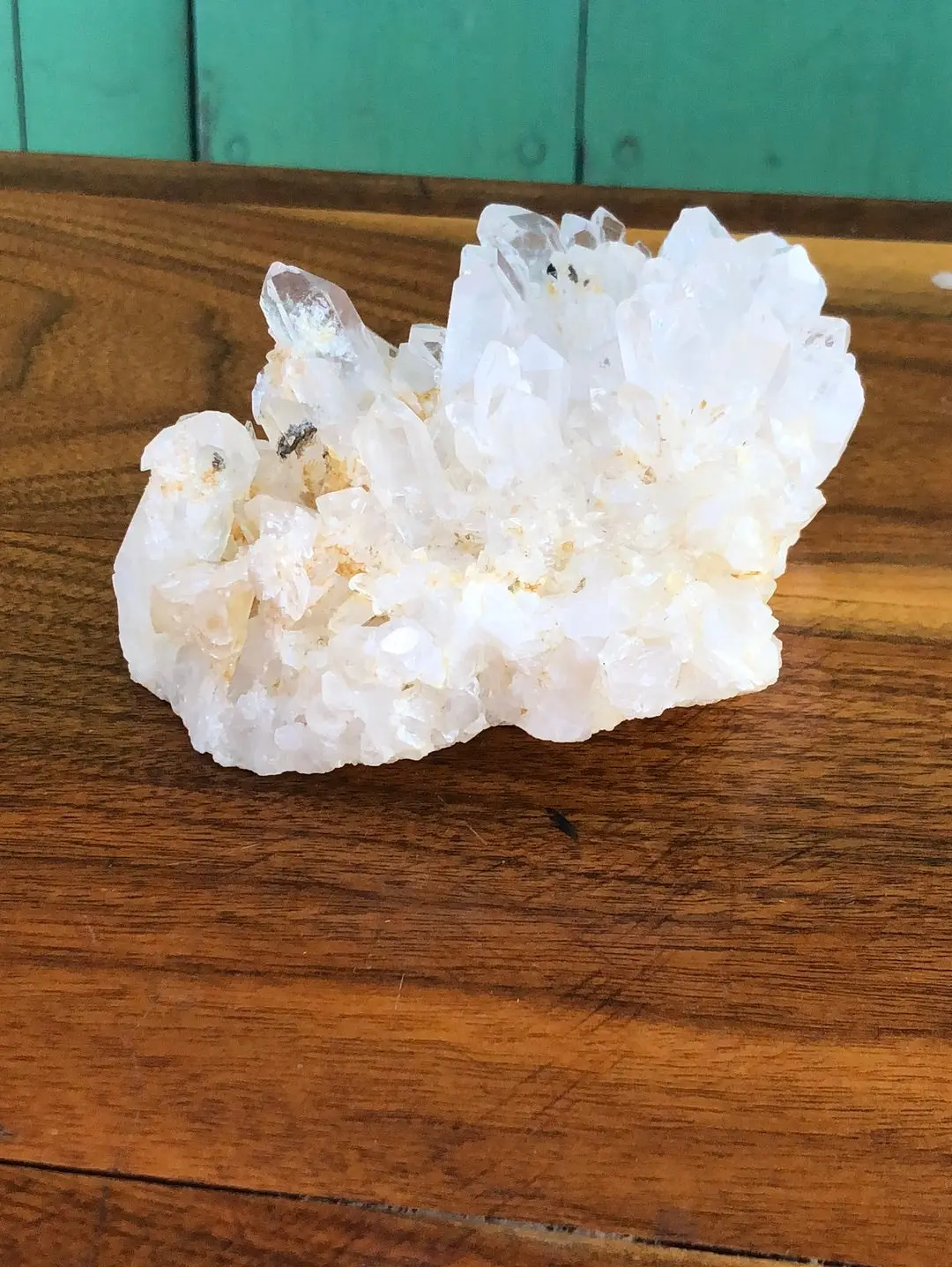 Small Quartz Geode With Tall Crystals 1