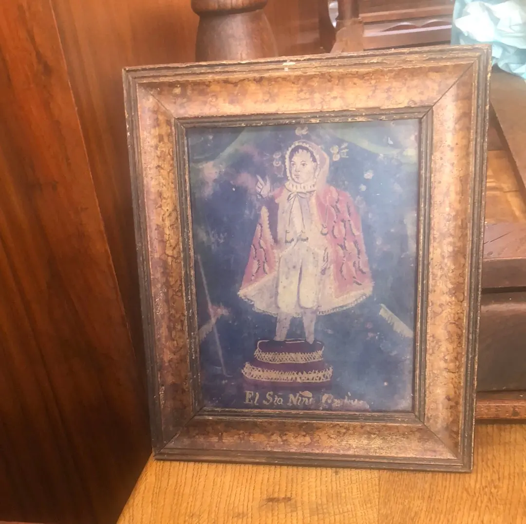 Oil Print On Board Of El Sia Nino 1