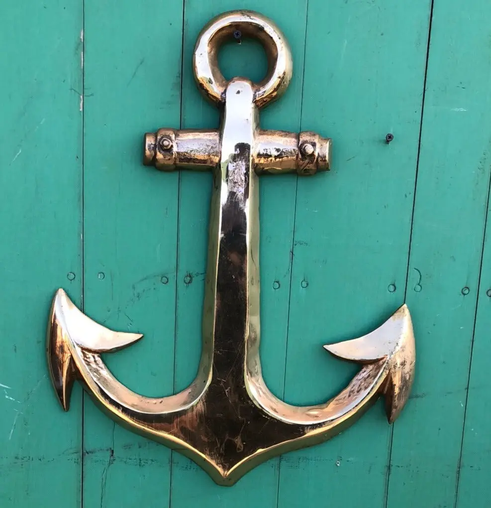Large Brass Anchor 1