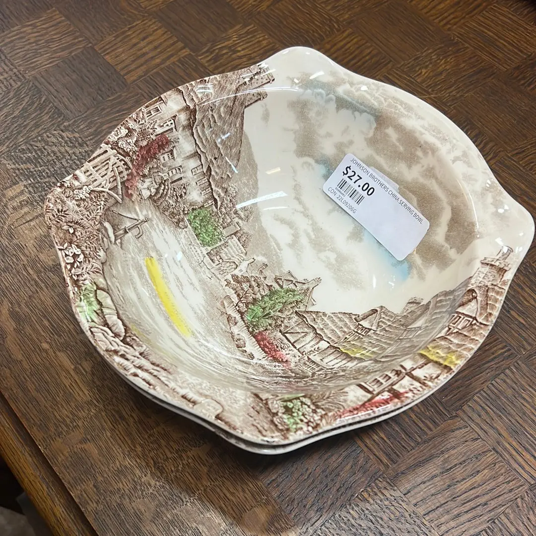 Johnson Brothers China Serving Bowl Each 1