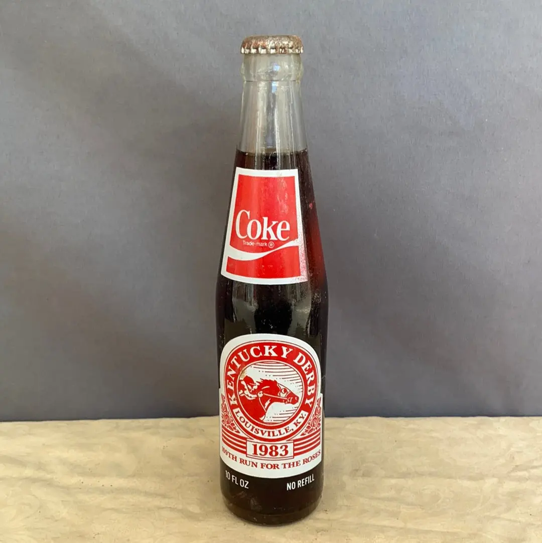 Kentucky Derby 1983 Coke Bottle 1