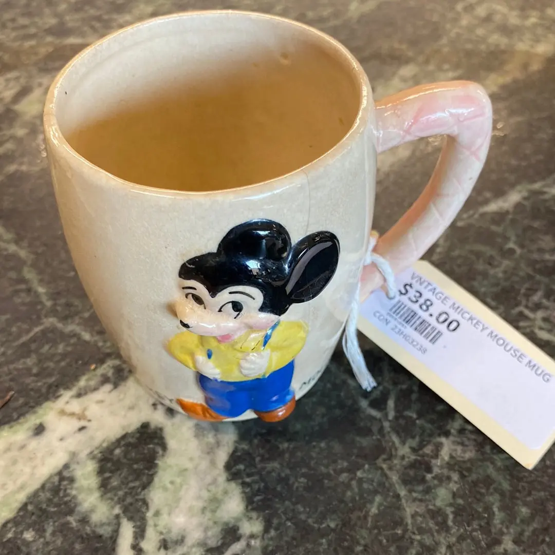 Vntage Mickey Mouse Mug 1