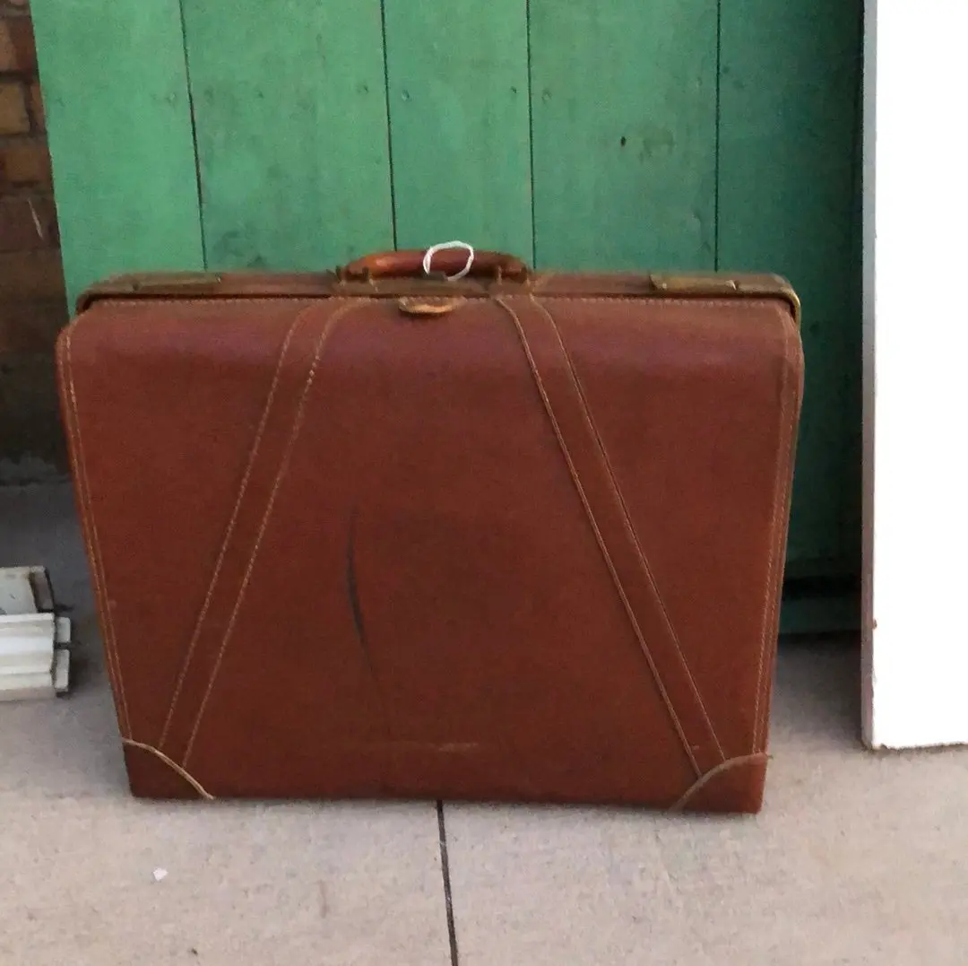 Leather Suitcase 1