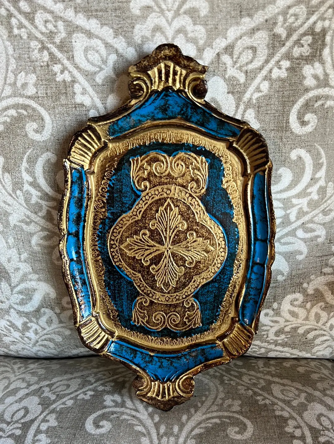 Small Rectangular Florentine Tray 1
