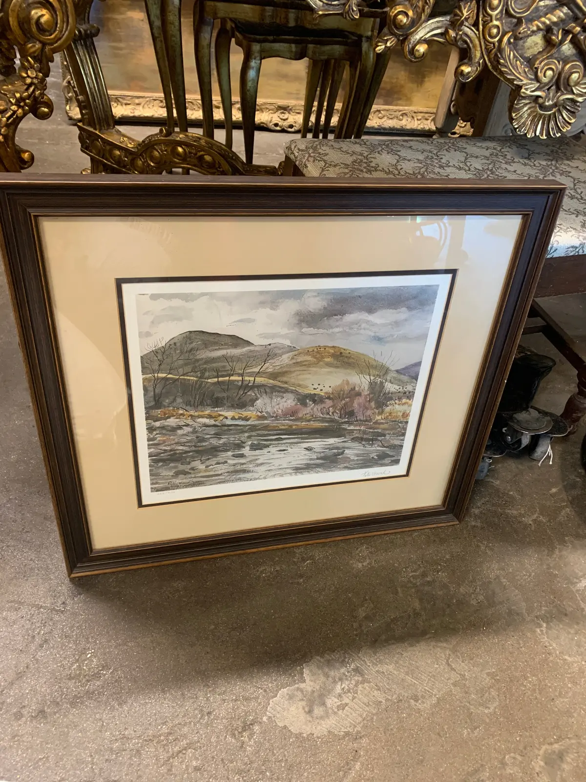 Set Of 3 Lithographs By Pete Hurd 1