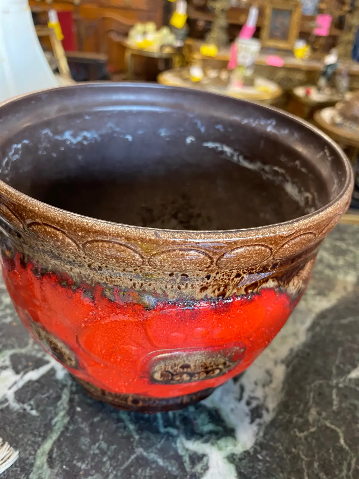 Western Germany Potterly Floral Jardinere 1