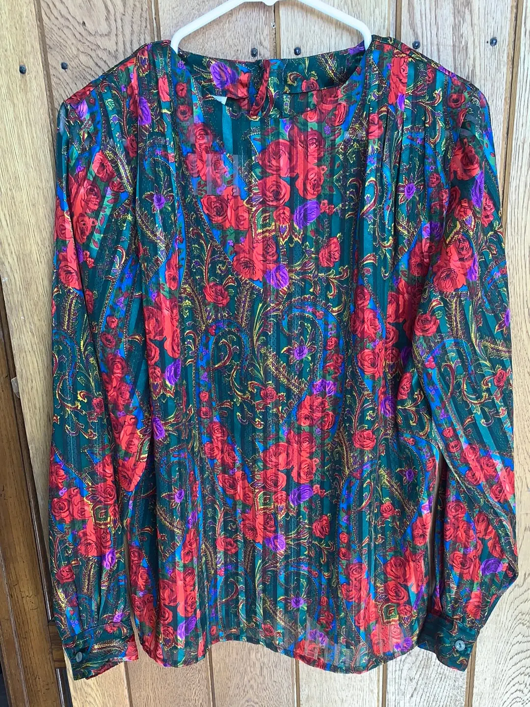 Rose Print Blouse 1