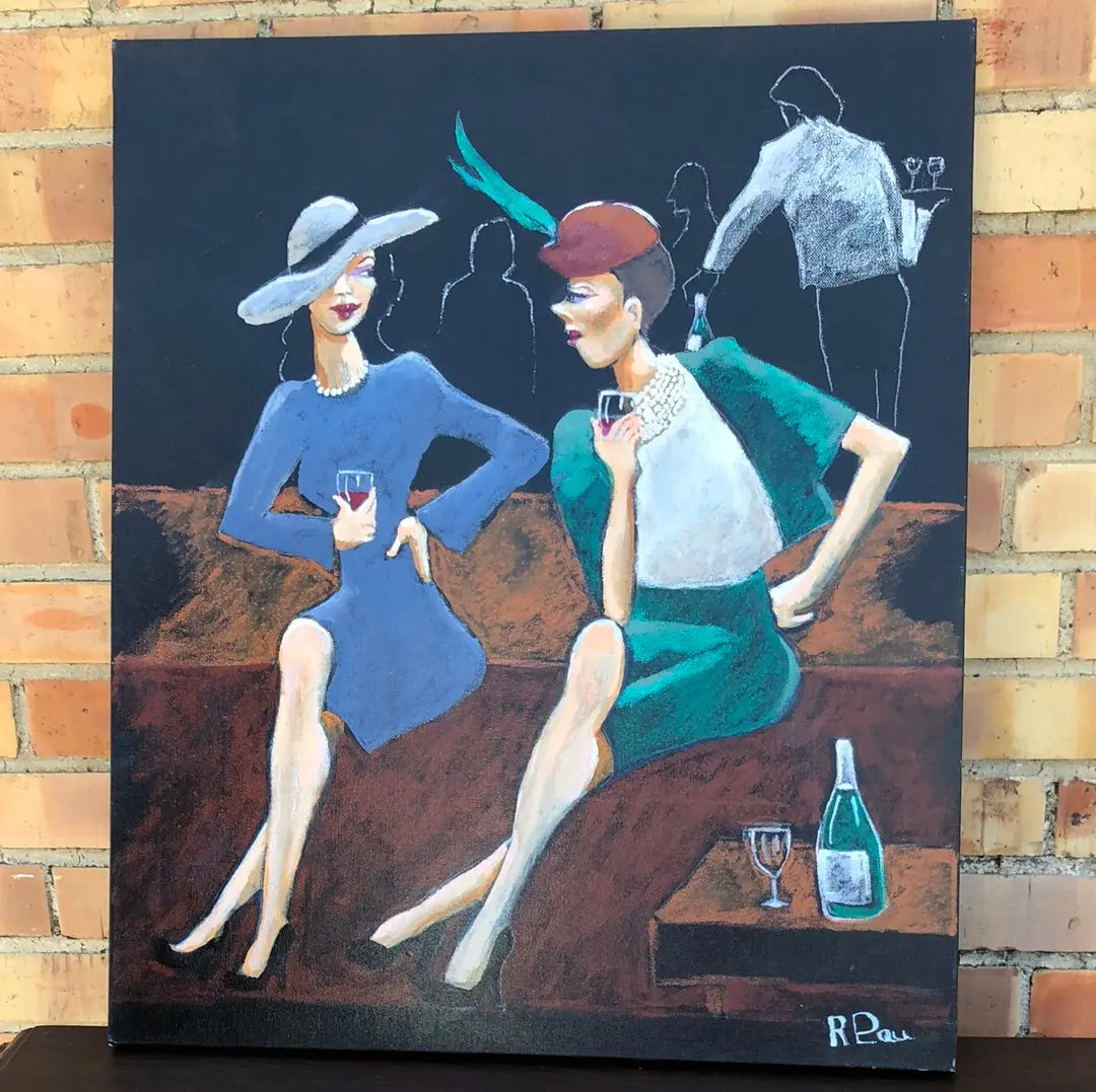 Ladies For Lunch Two-Robert Lau 1