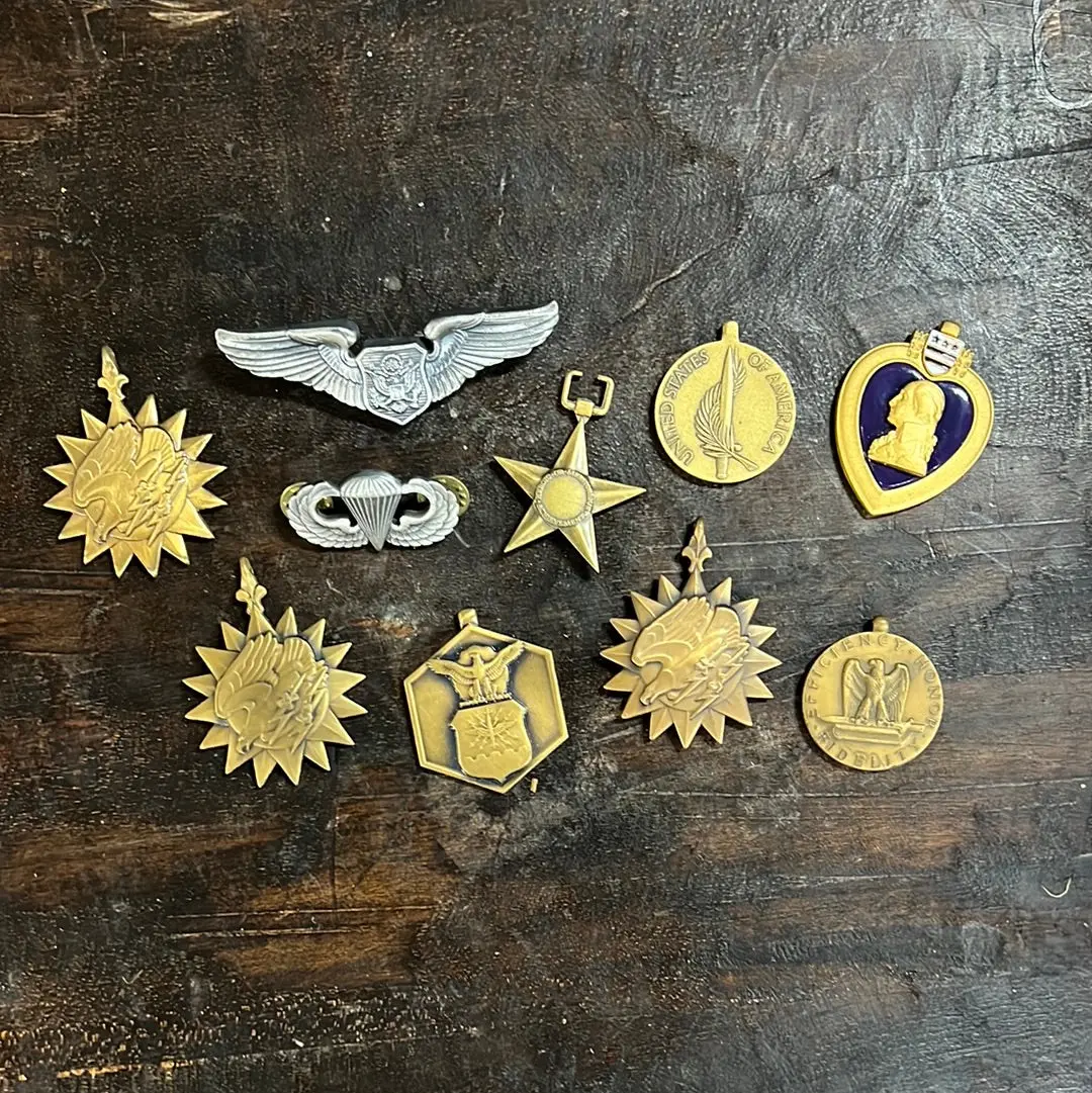 Lot Of Military Metals 1