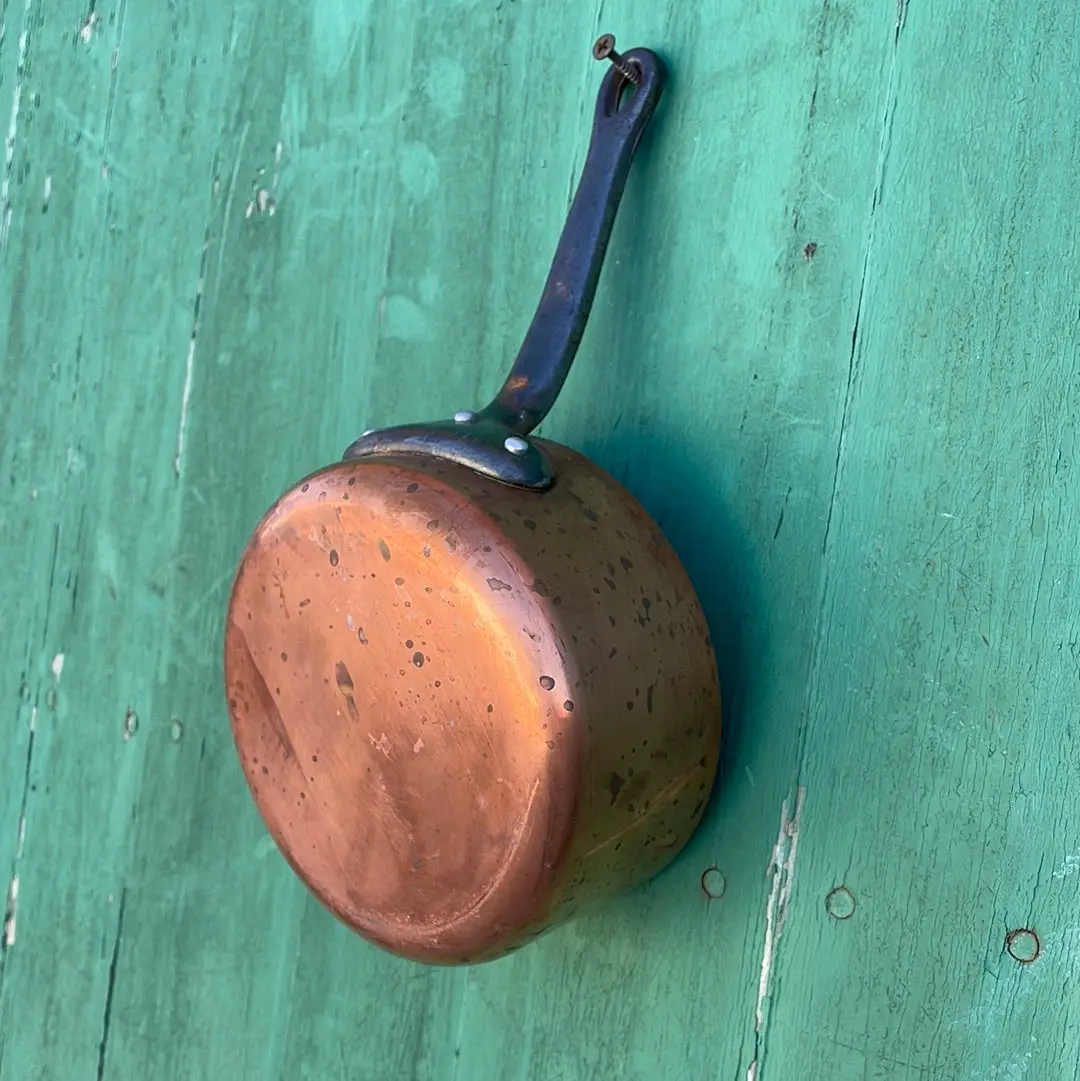 Small Copper Sauce Pan9th 1