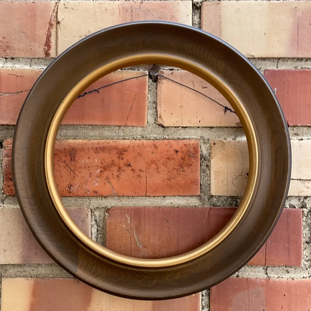 Round Wood Plate Frame 1