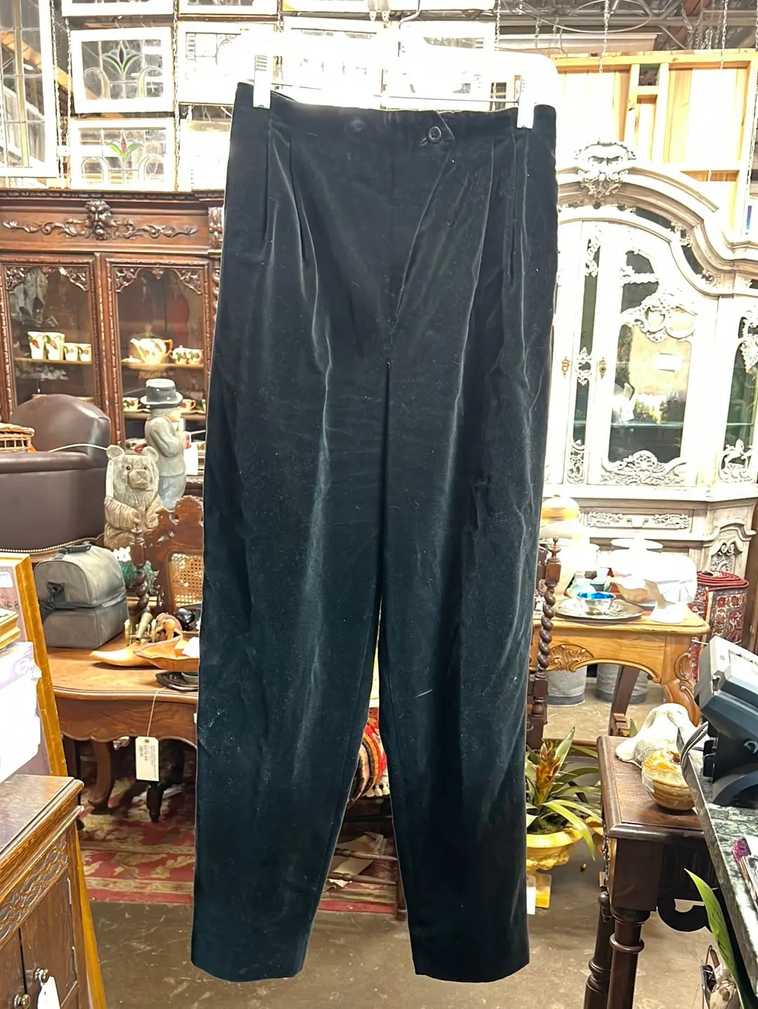Black Velvet Slacks 1