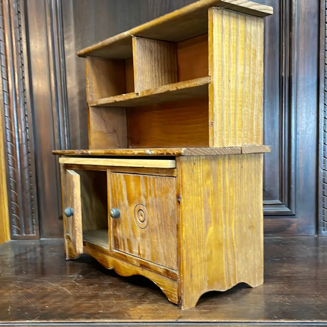 Ash Wood Toy Hutch 1