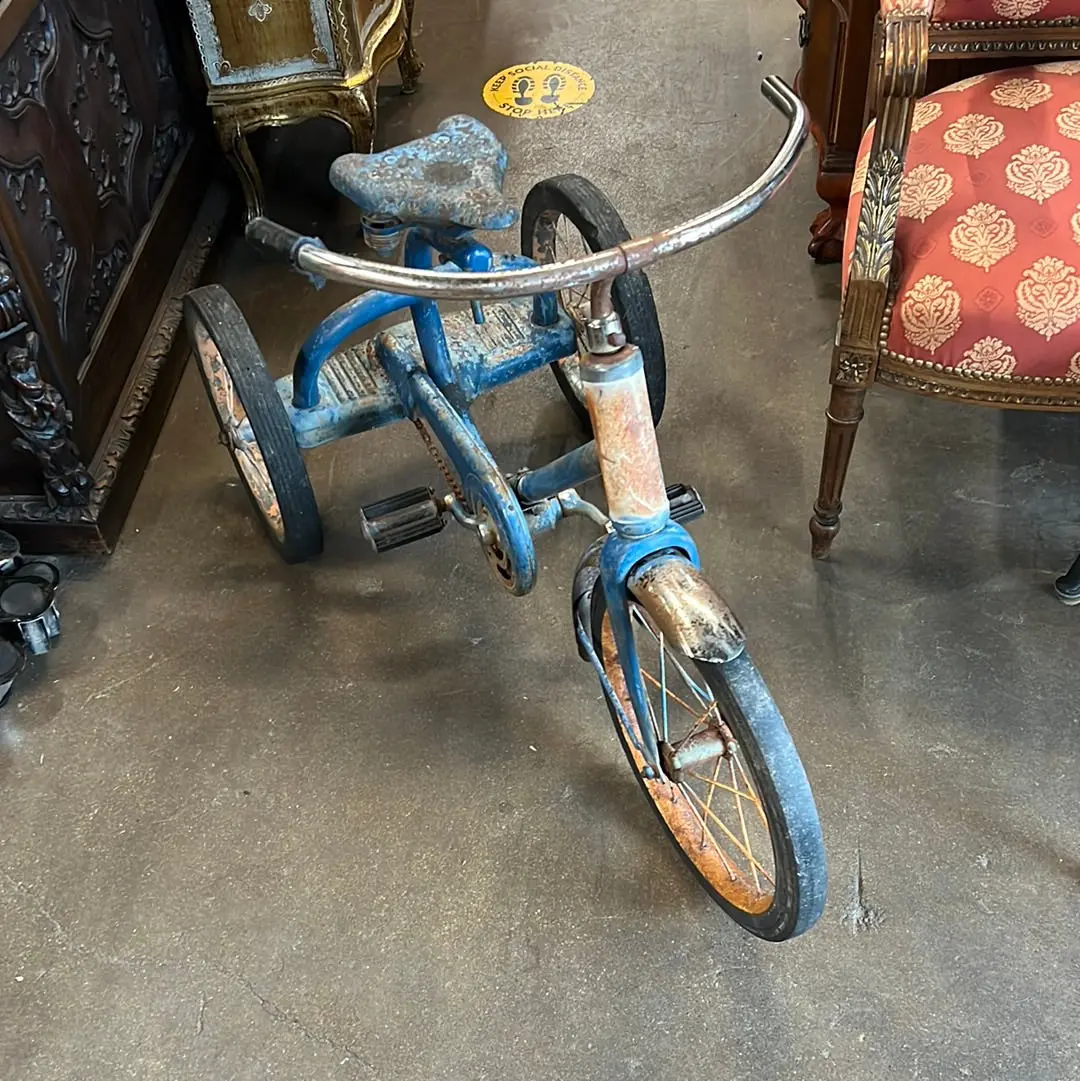Blue Tricycle Circa 1930'S-40'S 1