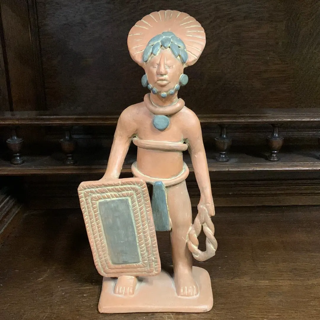 Clay Aztec Warrior 1