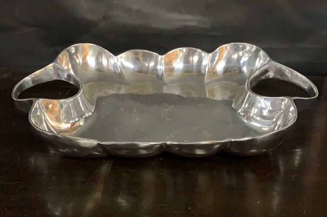 Aluminum Tray With Handles 1