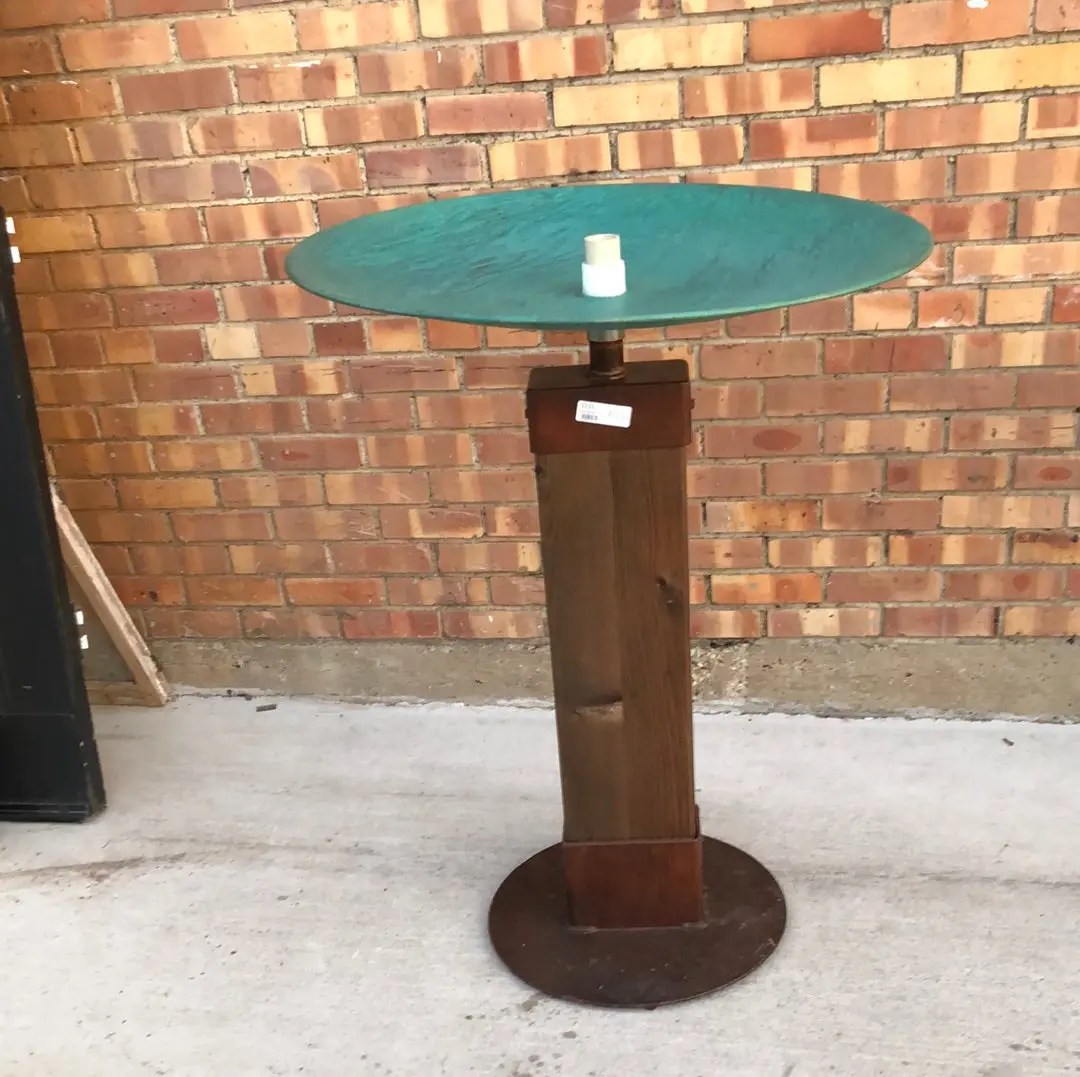 Wood Metal Fountain 1