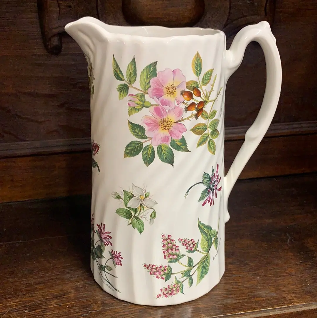 Caledonia English Floral Staffordshire Pitcher 1