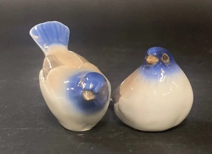 B&G Tiny Blue, White Birds 1
