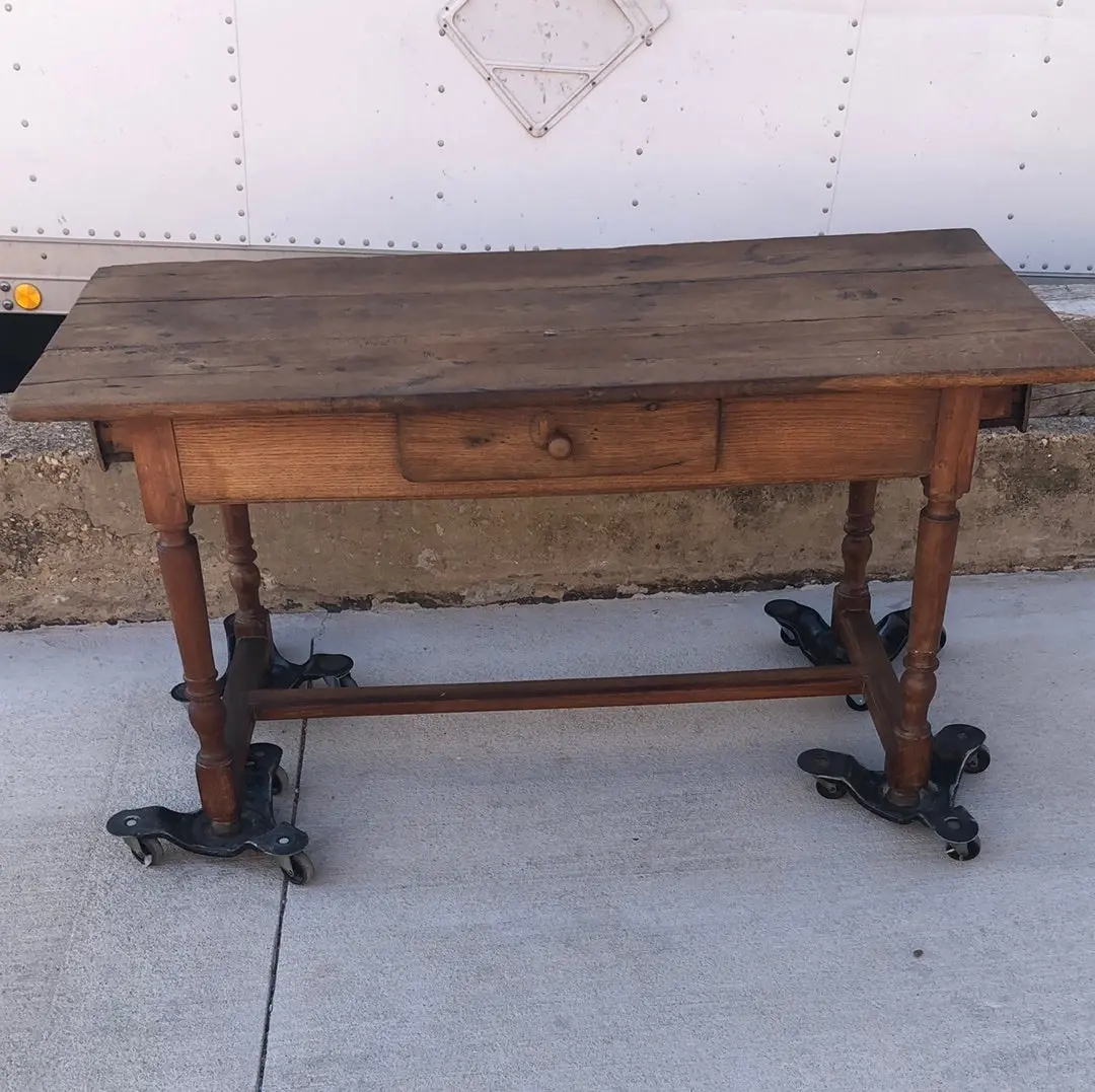 Small 19Th C. French Bakers Table 1