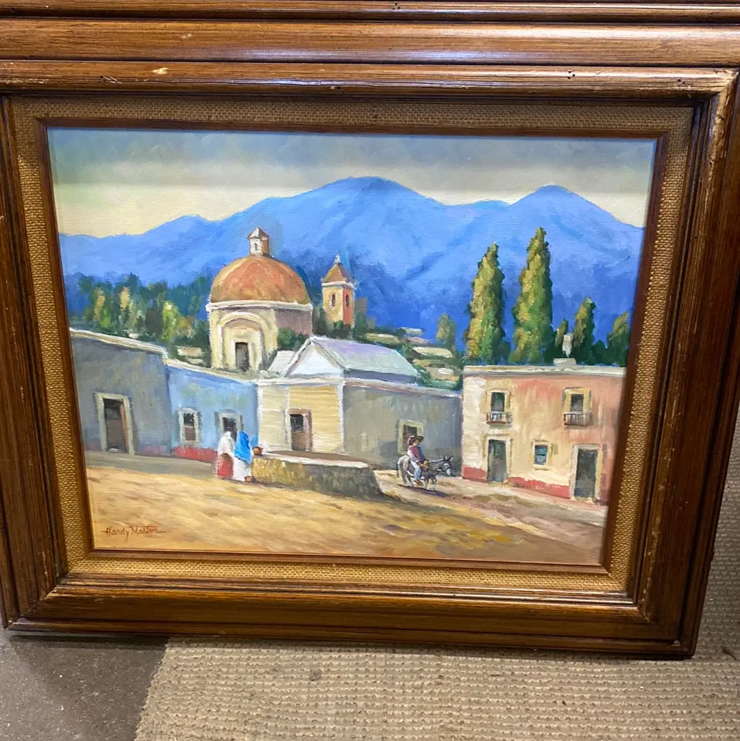 Hardy Martin Don Quixote In Mexican Village 1