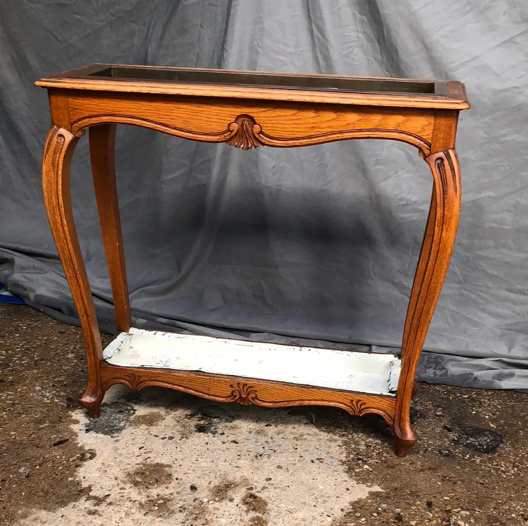 Country French Oak Umbrella Stand 1