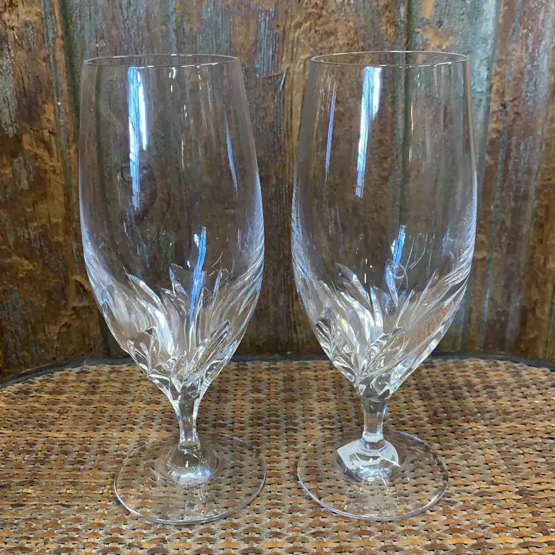 Pair Of Fraser Nadine Crystal Glasses 1